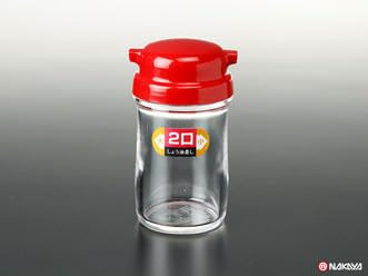 Amazon｜2口しょう油差し レッド（1個組） 【まとめ買い100個セット